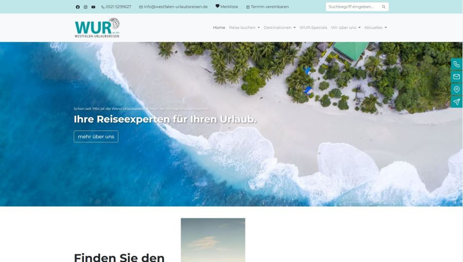 Erfolgreicher Relaunch der neuen WUR-Website